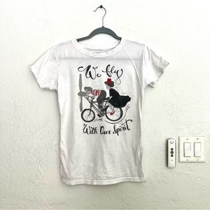 “We Fly With Our Spirit” Kiki’s Delivery Service Tee